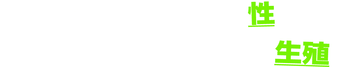 常識が通用しない!?性の世界
無性生殖